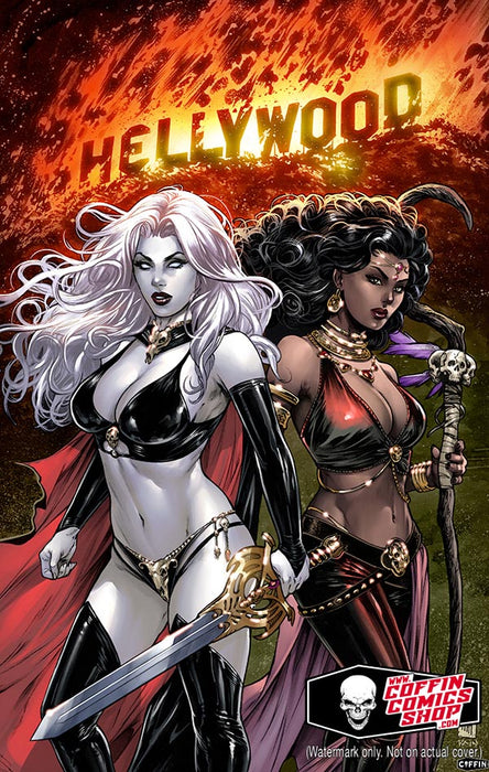 Lady Death / Madame Midnight: Hellywood 11x17" Print