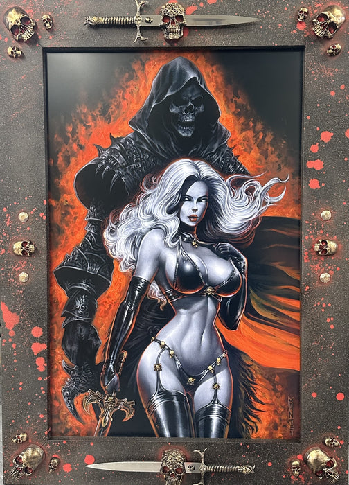 Lady Death: Masters of the Night 20x30" Canvas Print