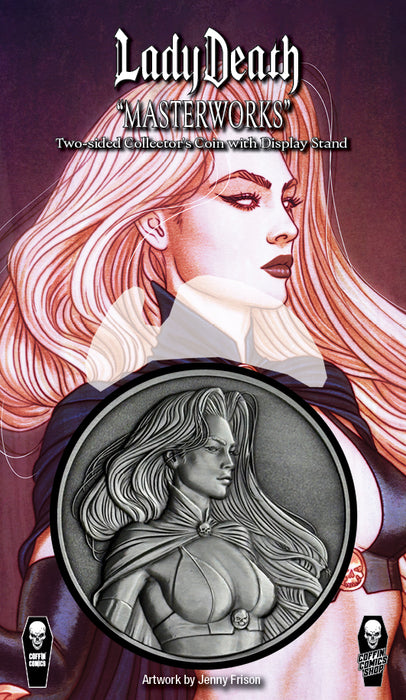 Lady Death: Masterworks - Jenny Frison Coin - Silver