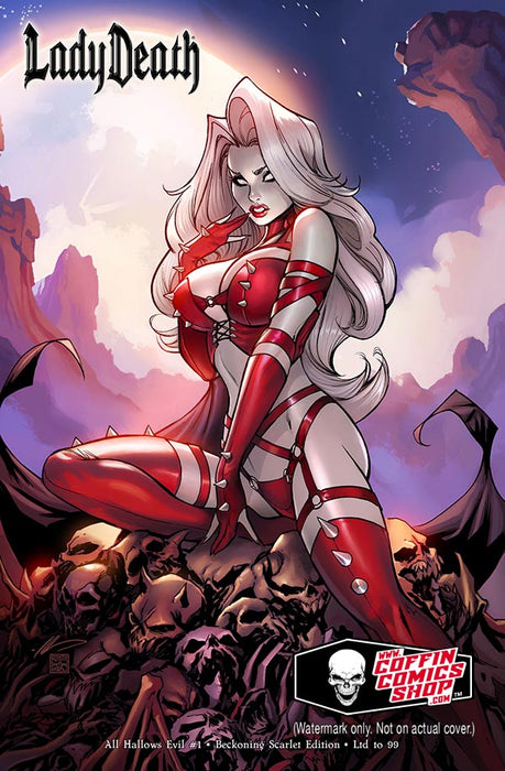 Lady Death: All Hallows Evil #1 - Beckoning Scarlet Edition