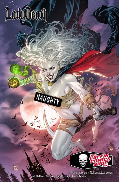 Lady Death: All Hallows Evil #1 - Naughty Night Flight Edition