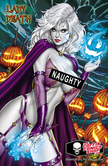 Lady Death: All Hallows Evil #1 - Naughty Violet Hallowqueen Edition