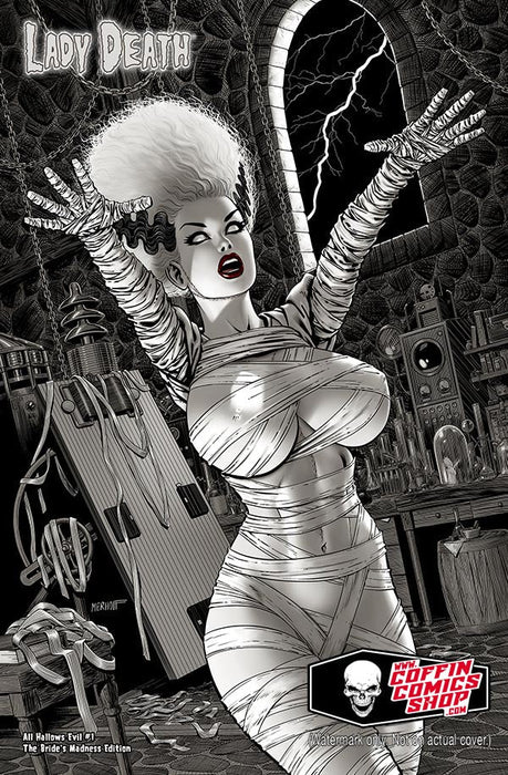 Lady Death: All Hallows Evil #1 - The Bride's Madness Edition (LOW #6) - Catacomb 12/18