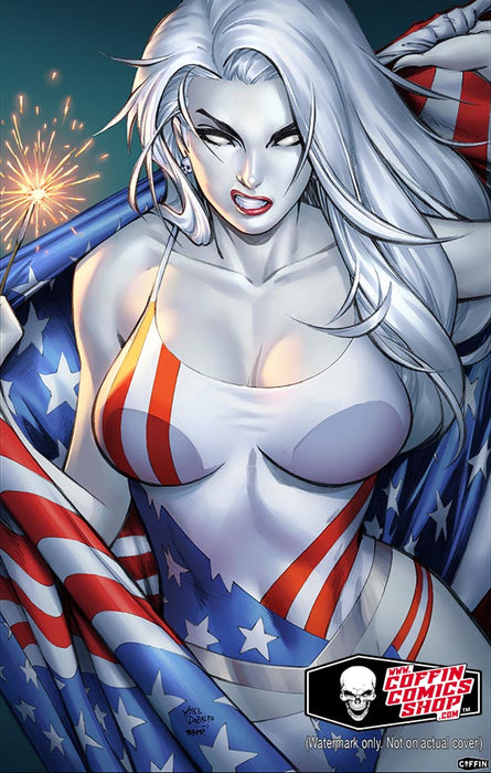 Lady Death: Americana 11x17" Print