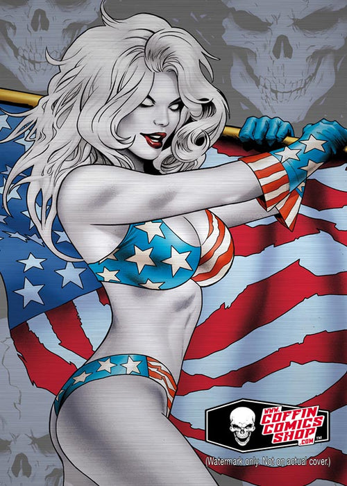 Lady Death: America's 250th Metallicard