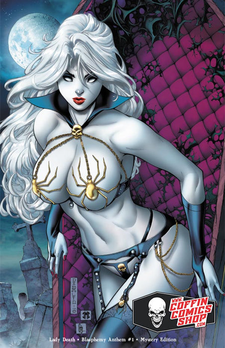 Lady Death: Blasphemy Anthem #1 - Mystery Edition (Artist Proof #4) - Catacomb 9/3