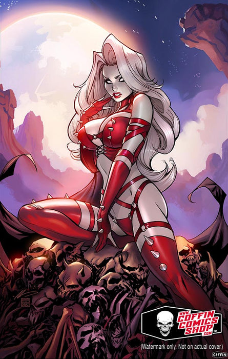 Lady Death: Beckoning Scarlet 11x17" Print