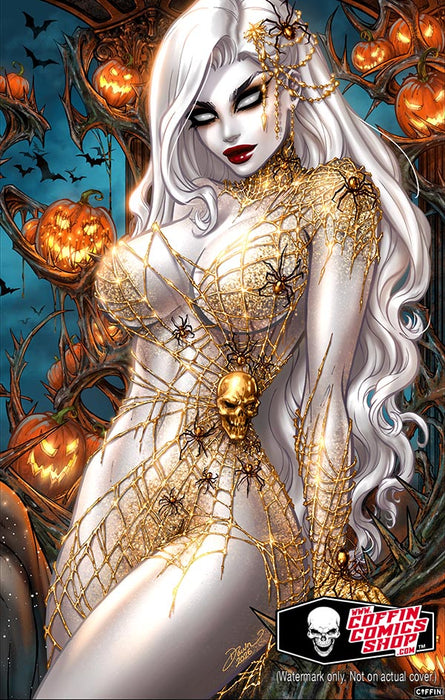 Lady Death: Black Gala Halloween 11x17" Print