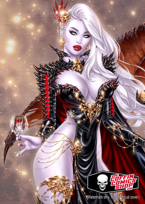 Lady Death: Black Gala Metallicard