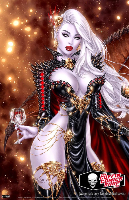 Lady Death: Black Gala 11x17" Print