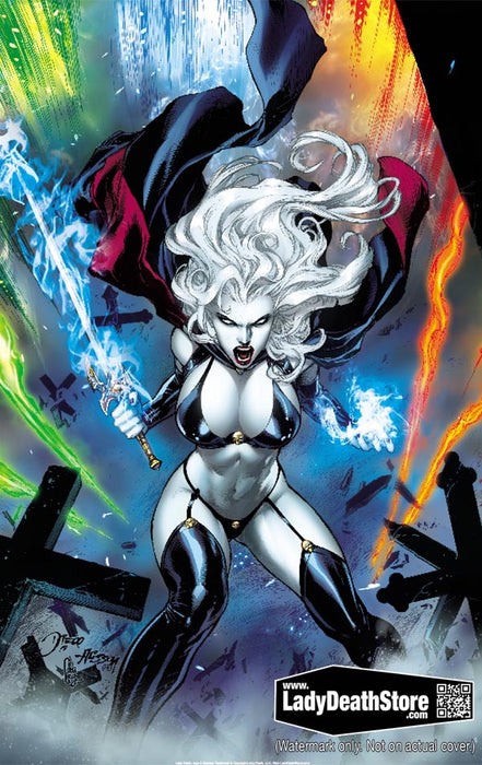 Lady Death: Blasphemy Anthem 11x17" Print