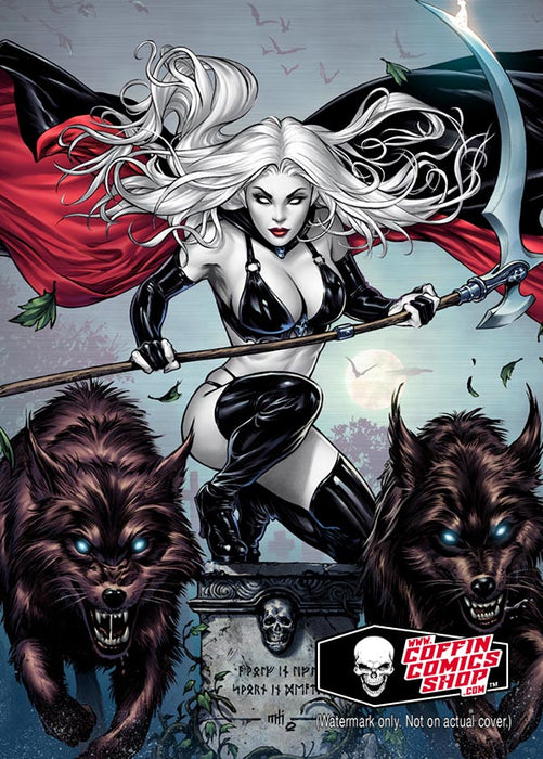 Lady Death: Body Snatcher Metallicard