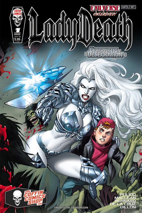 Lady Death: Cybernetic Desecration #1 (of 2) - Comic Shop Standard Edition