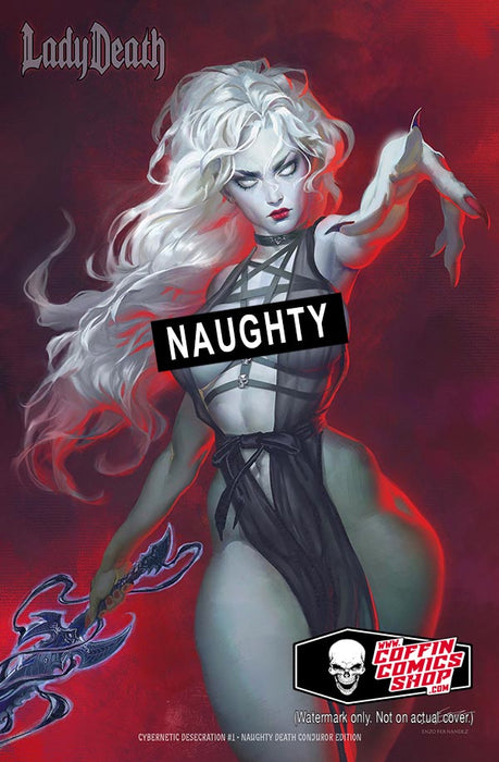 Lady Death: Cybernetic Desecration #1 - Naughty Death Conjuror Edition