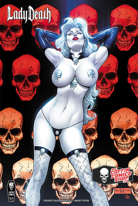 Lady Death: Cybernetic Desecration #2 (of 2) - Comic Shop Naughty Edition