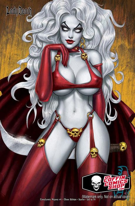 Lady Death: Cataclysmic Majesty #1 - Chase Edition - Scarlet (BP Edition!) - Mockup Monday 2/16