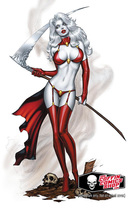 Lady Death: Cataclysmic Majesty #1 - Legend Virgin Art Edition (Mockup) - Catacomb 8/13