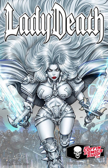 Lady Death: Cataclysmic Majesty - Death March Metallic Edition (LOW #4) - Catacomb 1/2