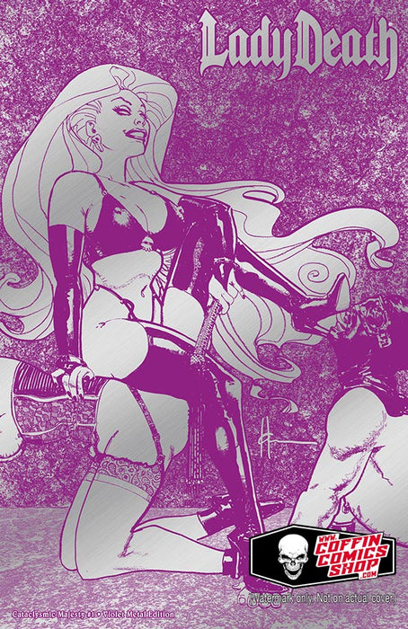 Lady Death: Cataclysmic Majesty - Violet Metal Edition (Artist Proof #5) - Catacomb 3/19