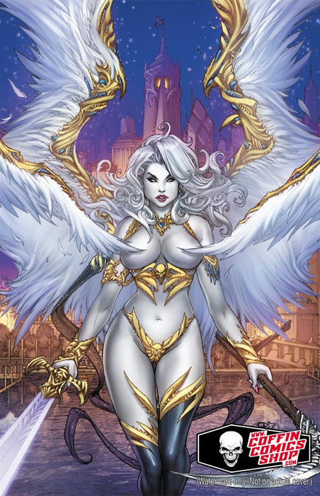 Lady Death: Chaos Rules #1 - Naughty Virgin Art Edition (BP Edition!) - Catacomb 10/15