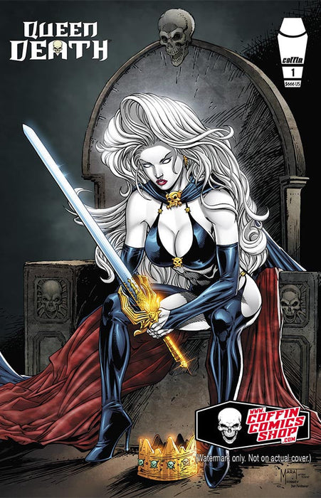 Lady Death: Chaos Rules #1 - Queen Death Edition (BP Edition!) - Mockup Monday 2/23