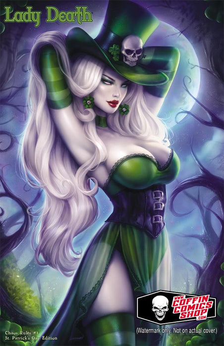 Lady Death: Chaos Rules #1 - St. Patrick's Day Edition (BP Edition!) - Catacomb 8/13