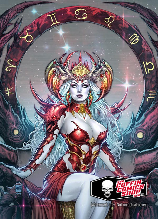 Lady Death: Cancer 2025 Metallicard — CoffinComicsShop.com