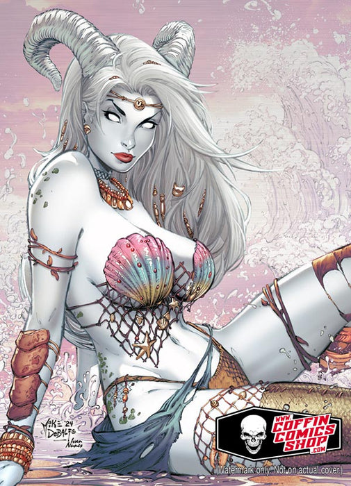 Lady Death: Capricorn 2025 Metallicard