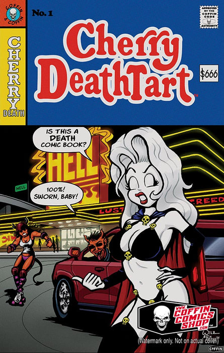 Lady Death: Cherry Deathtart 11x17" Print