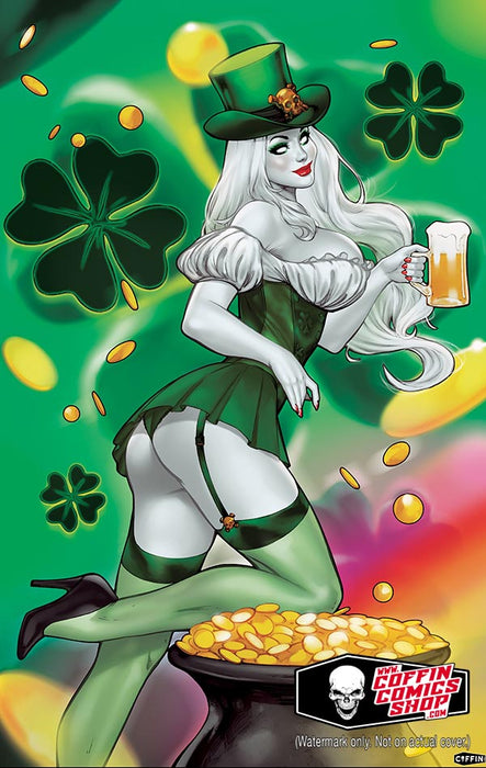 Lady Death: Clover 11x17" Print (BP Edition Print!) - Catacomb 12/18