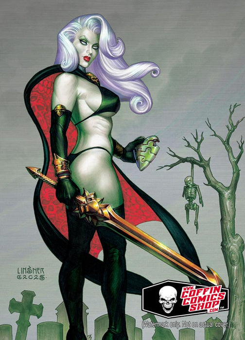Lady Death: Cold-Blooded Metallicard