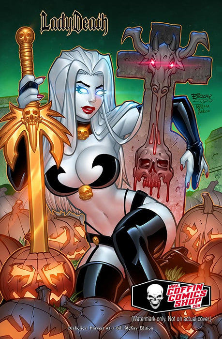 Lady Death: Diabolical Harvest #1 - Bill McKay Edition (BP Edition!)