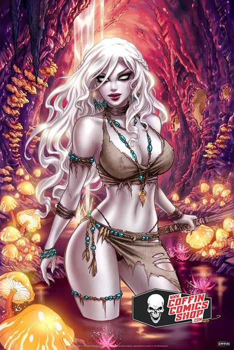 Lady Death: Dawn McTeigue Cavern 24x36" Poster - Unsigned