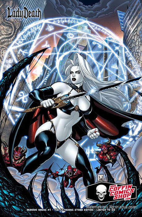 Lady Death: Demonic Omens #1 - The Gathering Storm Edition