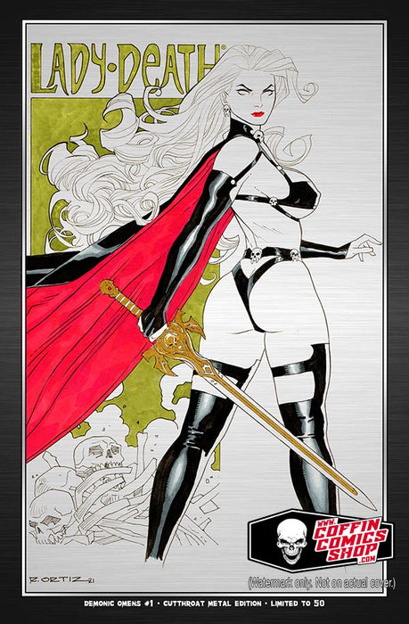 Lady Death: Demonic Omens - Cutthroat Metallic Edition