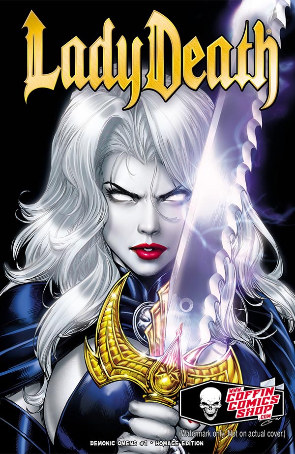 Lady Death: Demonic Omens - Homage Edition — CoffinComicsShop.com