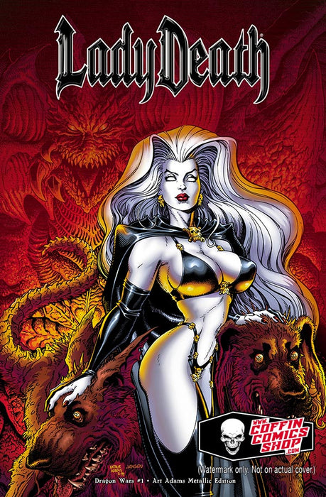 Lady Death: Dragon Wars #1 - Art Adams Metallic Edition