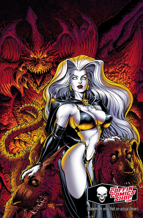 Lady Death: Dragon Wars #1 - Art Adams Virgin Art Edition (BP Edition!) - Catacomb 7/16