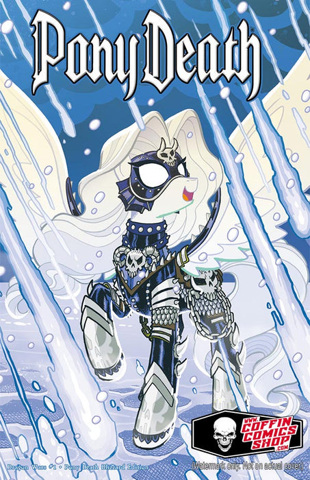 Lady Death: Dragon Wars #1 - Pony Death Blizzard Edition (BP Edition!) - Catacomb 9/10