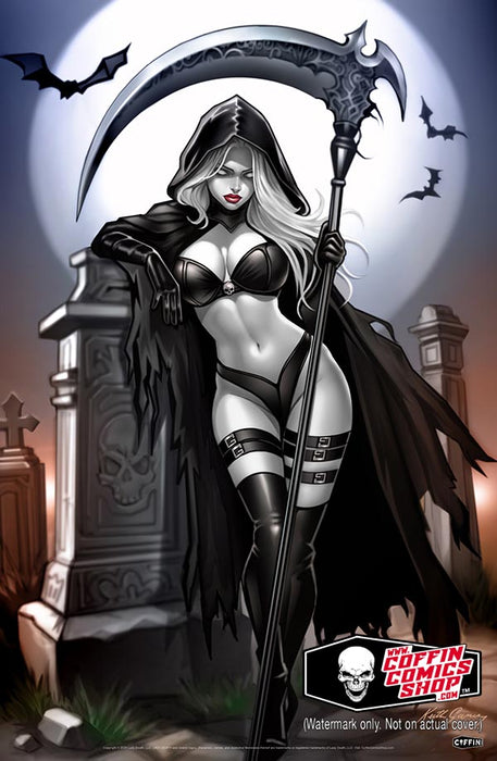 Lady Death: Dark Cemetery 11x17" Print