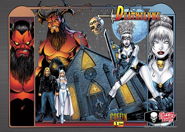 Lady Death: Deathelyne Metallicard