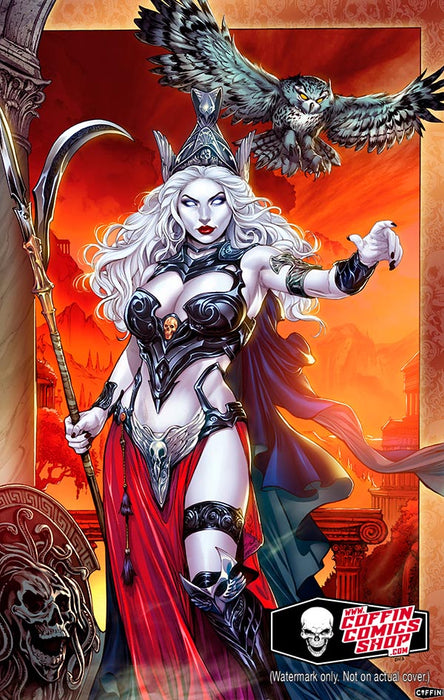 Lady Death: Deathena 11x17"  Print