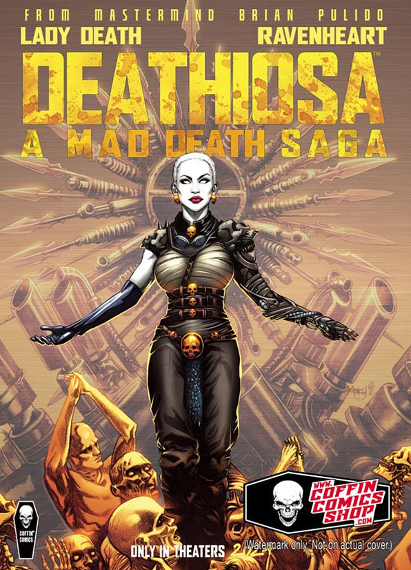 Lady Death: Deathiosa Metallicard — CoffinComicsShop.com