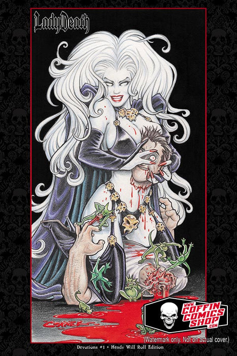 Lady Death: Devotions #1 - Heads Will Roll Edition