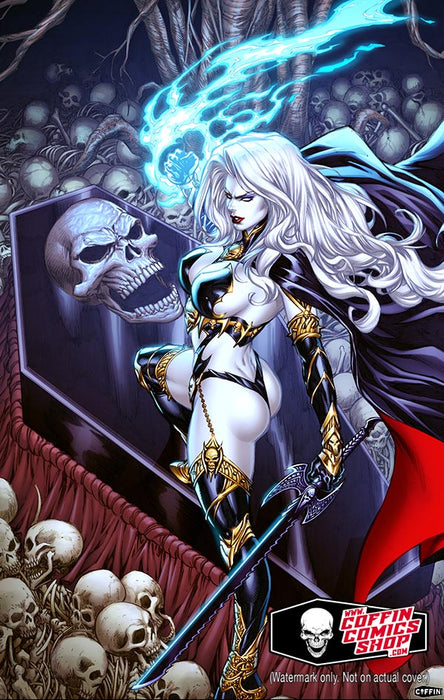 Lady Death: Dominance 11x17" Print (BP Edition!) - Catacomb 10/29