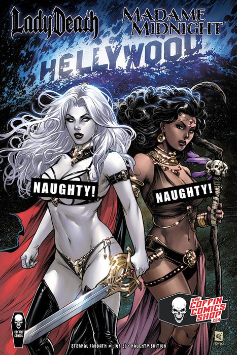 Lady Death: Eternal Sabbath #1 (of 2) - Comic Shop Naughty Edition