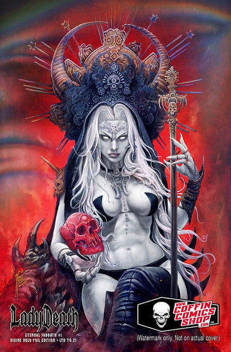 Lady Death: Eternal Sabbath #1 - Divine Holo-Foil Edition