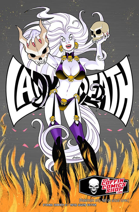 Lady Death: Eternal Sabbath - Metal Legend Edition (Mockup) - Catacomb 3/19