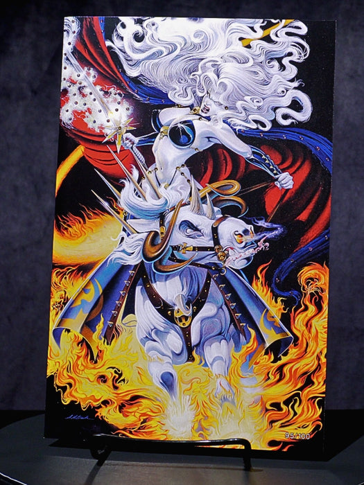 Lady Death: Retribution #1 - David Michael Beck Virgin Art Edition - Mega Jeweled Copy!