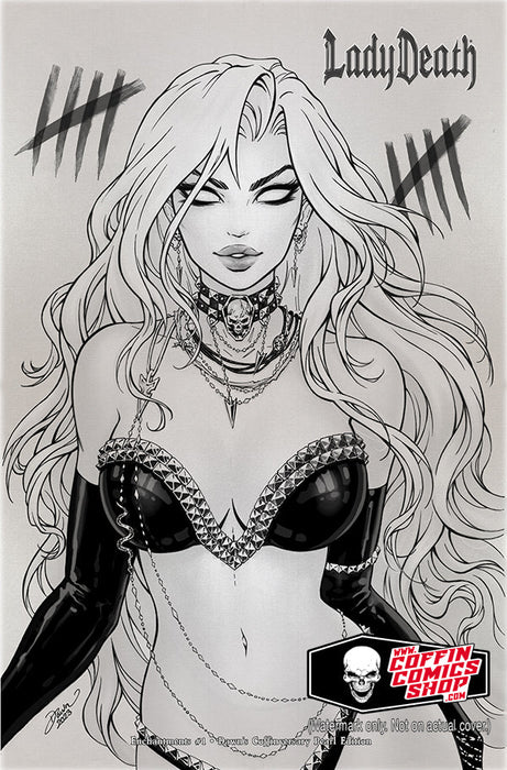 Lady Death: Enchantments #1 - Dawn's Coffinversary Pearl Edition (BP Edition) - Catacomb 3/19